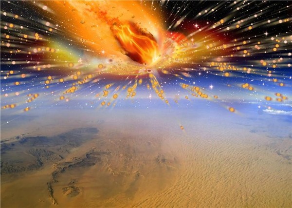 esplosione della cometa egiziana