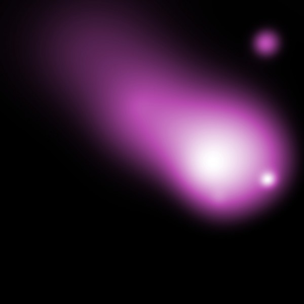 la cometa X galattica