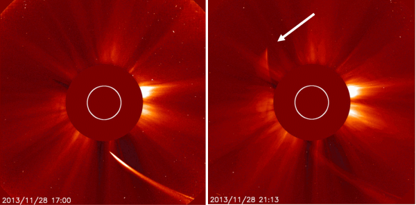 il passaggio al perielio della ISON