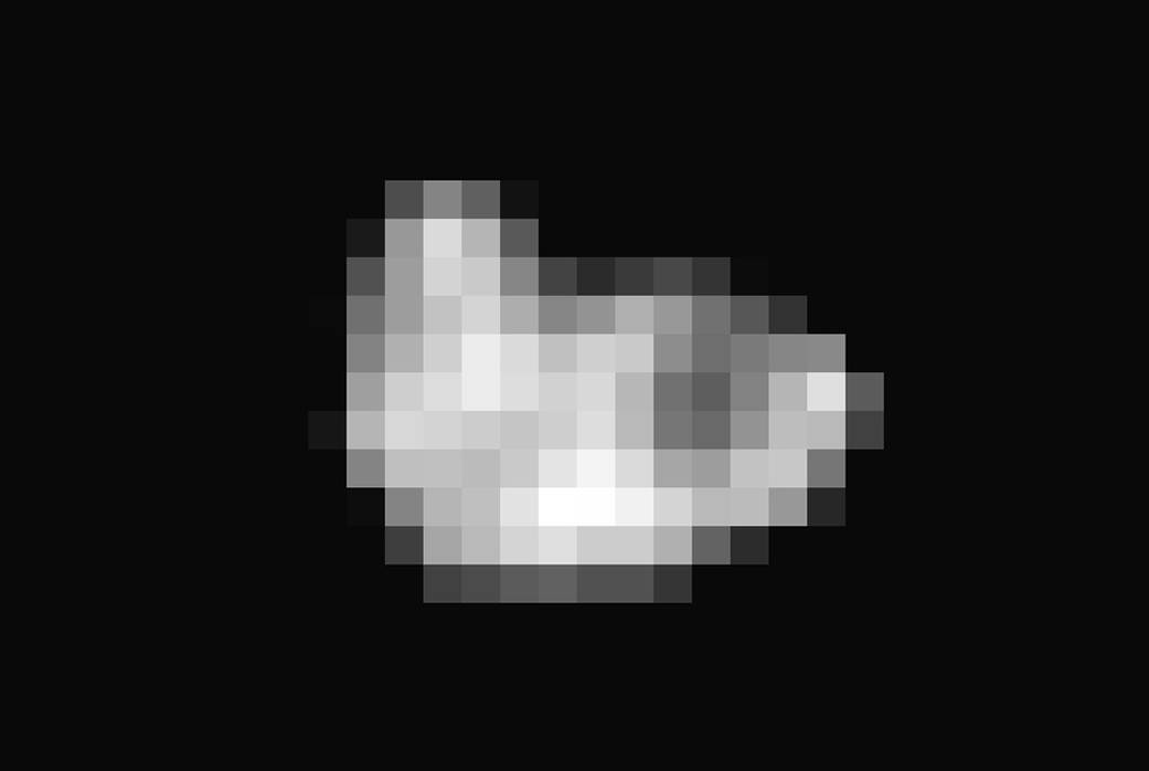 La forma molto irregolare di Idra. Fonte: NASA-JHU APL-SwRI