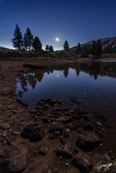 A venere piace specchiarsi nel Lago di Limedes