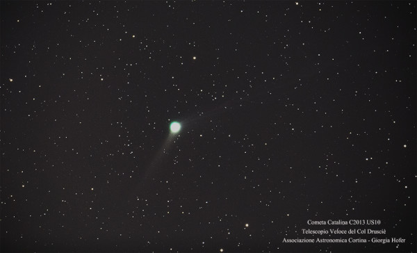 La cometa Catalina C2013 US10