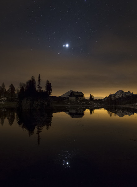 Menzione d'onore per la foto scattata da Alessandra Masi al Lago Federa.