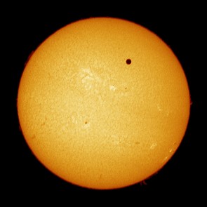 Il transito di Venere di giugno 2012. Credito: ESA 