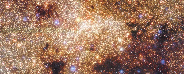 La straordinaria immagine ottenuta con il VLT dell'ESO. Fonte: ESO/Nogueras-Lara et al.